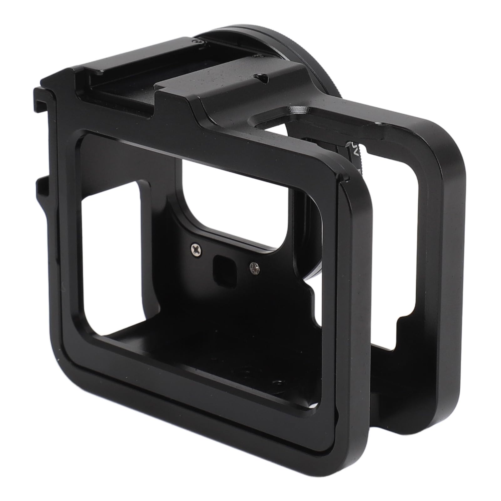 Coque de Cage de Caméra, Boîtier de Cadre en Aluminium pour Caméra, Boîtier de Protection à Découpes Précises avec Tournevis Hexagonal en Forme de L pour Appareil Photo, Support