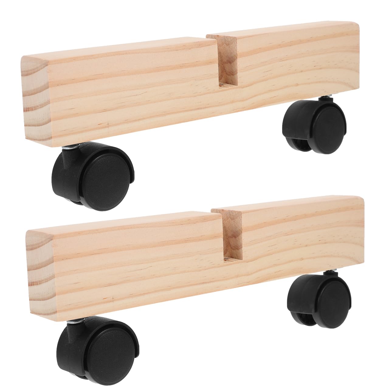 Cabilock 2 Piezas Pantalla de partición Separador de ambientes con Ruedas pies del Panel de la Pantalla peana Monitor biombos separadores pies de Pantalla Engrosada Cortar