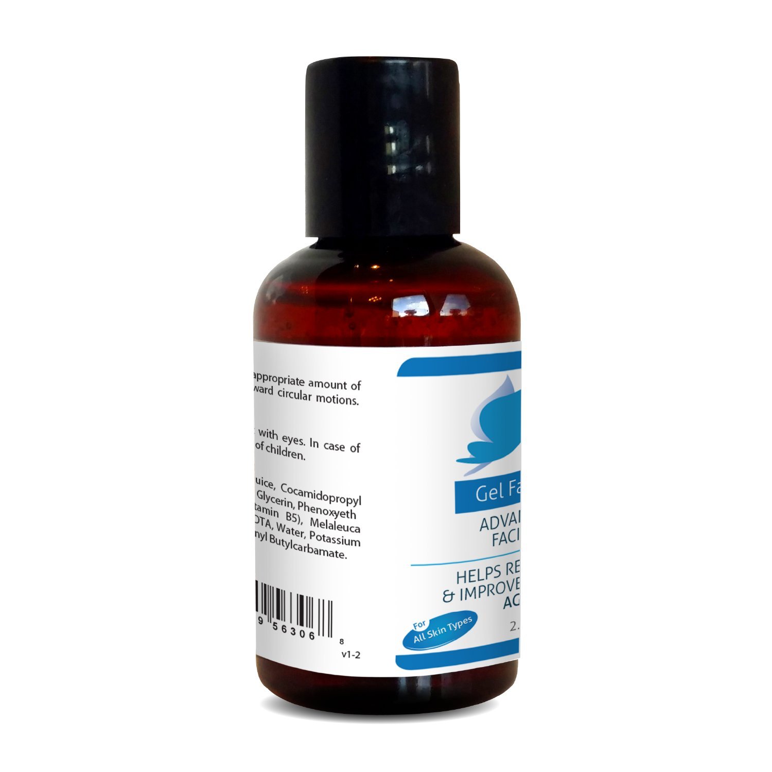 Natural Facial Cleanser & Face Wash by Le Fair- Evens Out Skin Tone - Best Skin Care Exfoliator - Advanced Hydration for Anti Aging Moisturizing and Nourishing – Sensitive Oily Skin - Men and Women