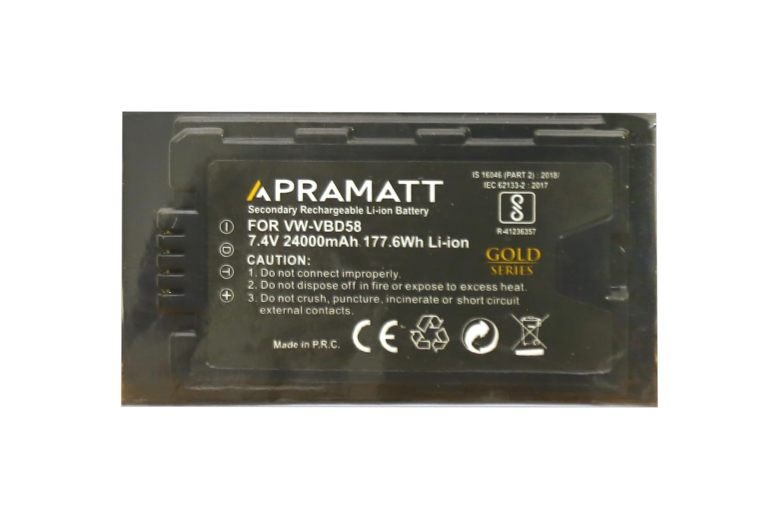 APRAMATT DC VBD 58 24000 mAh (Pana-Sonic) Battery Pack, Rechargeable-image-3