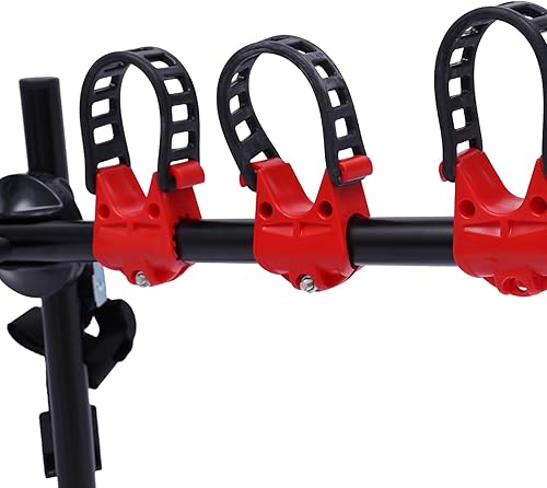 Miniatura 5 de Soporte de montaje para maletero, soporte para maletero de coche, 3 bicicletas, sedán, hatchback, SUV, minivan, nuevo