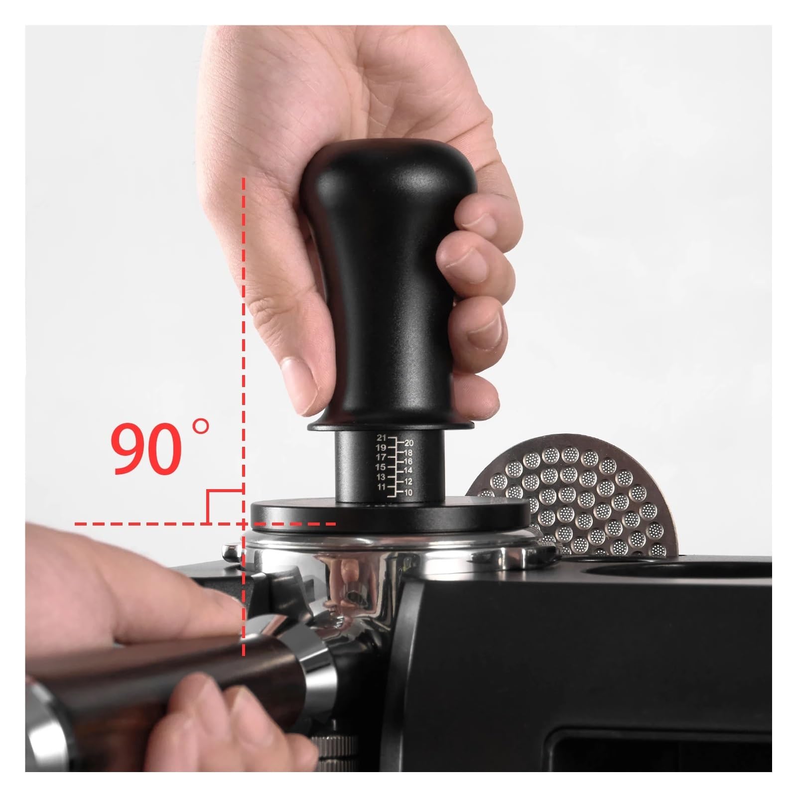 Pressino espresso autolivellante di ricambio 30 lb, 51/53/58mm