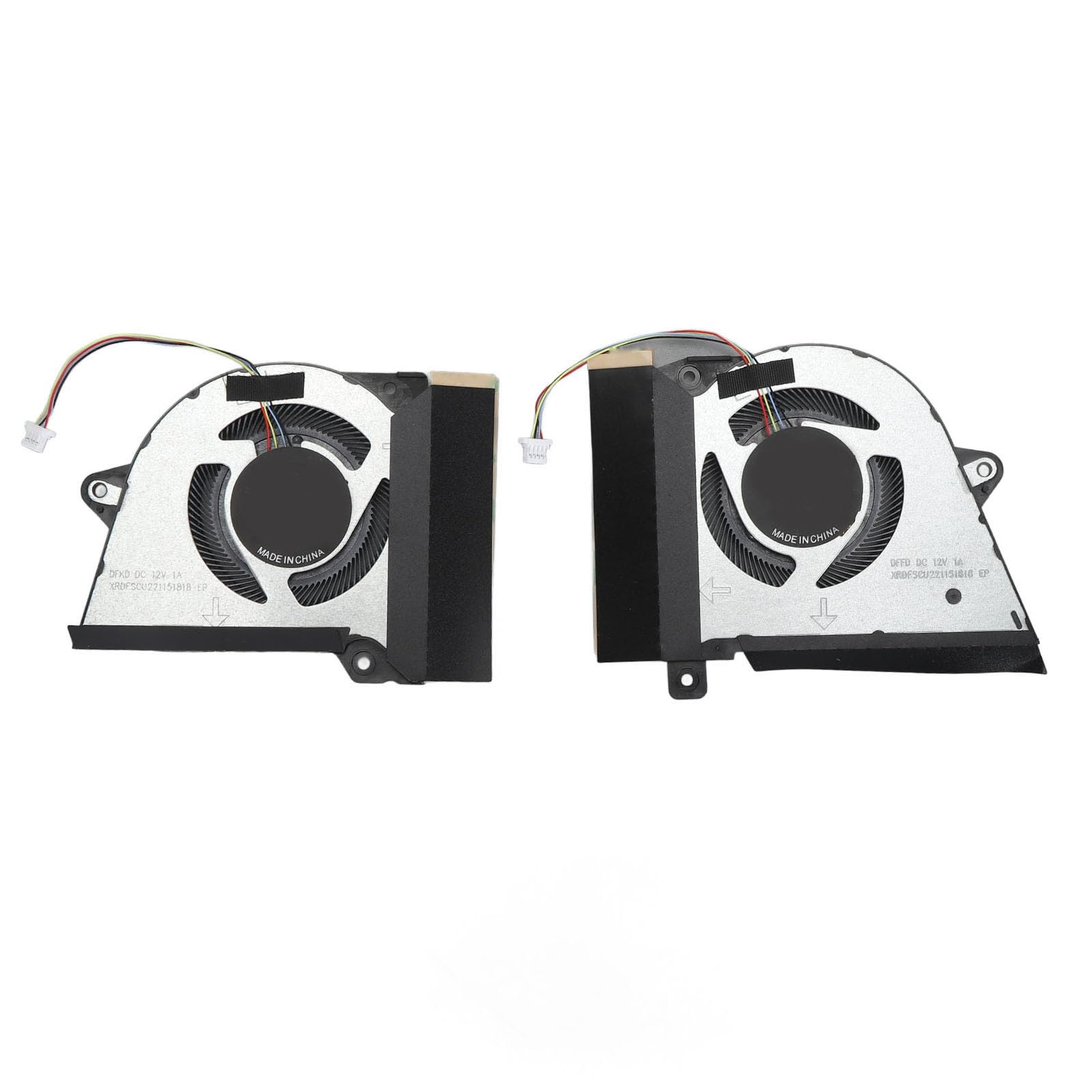 Zunate Ventole Di Raffreddamento A Doppia CPU Per ROG Zephyrus G14 GA401I – 4 Pin, 12V, Silenziose, In Alluminio - 5