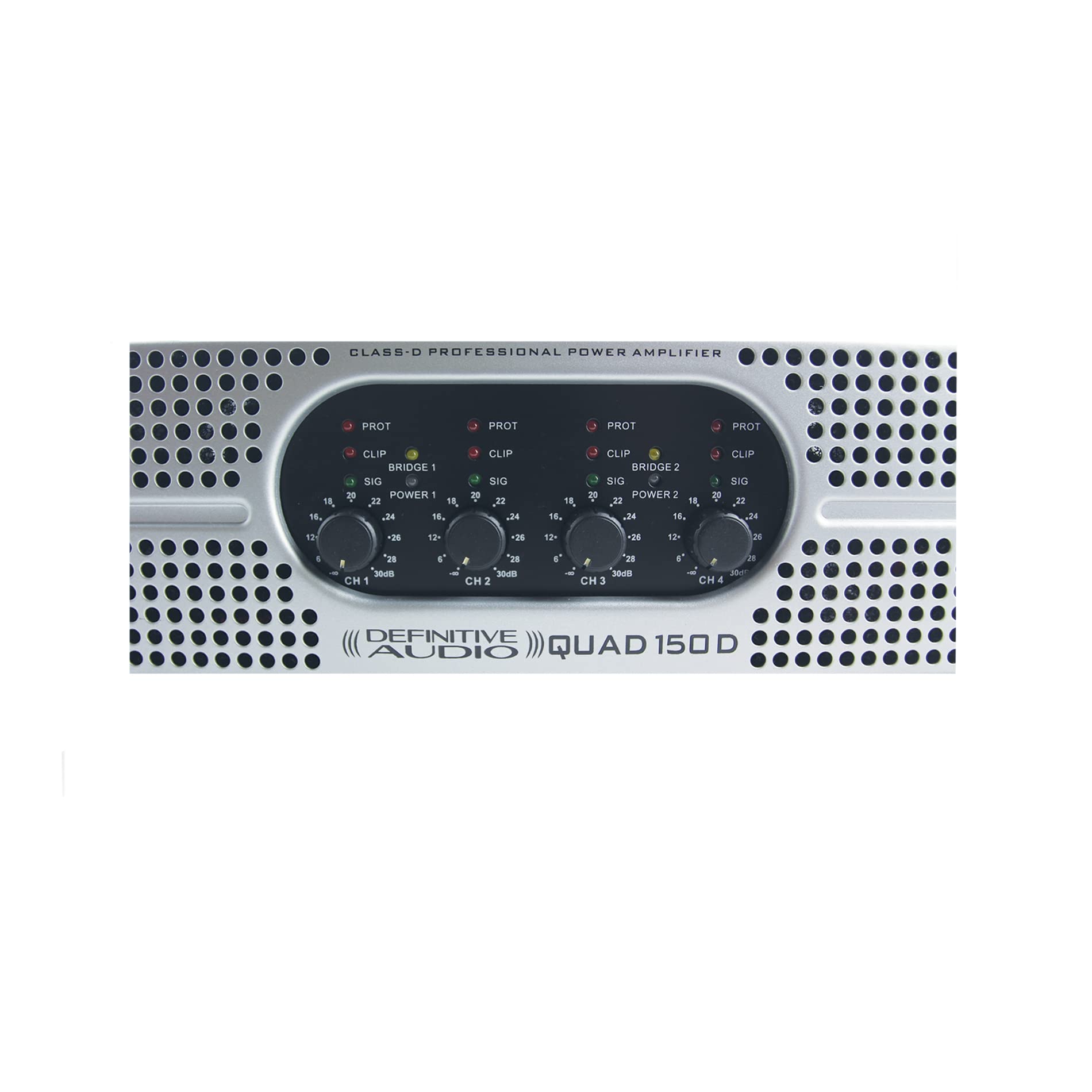 QUAD 150D 4x150W RMS 4 Ohms Amplificateur Multicanaux