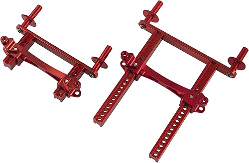 Miniatura 3 de Soportes de metal para carrocería delantera y trasera, soporte de fijación de poste de carcasa compatible con Traxxas TRX4 Defender 8215 1/10 RC