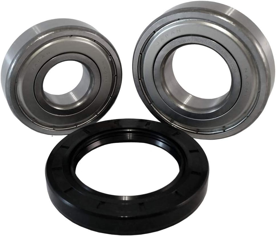 Front Load Bearings Washer Tub Bearing and Seal Kit with Nachi bearings, Fits Whirlpool Tub 280255 (Includes a 5 year replacement warranty and link to our "How To" videos)