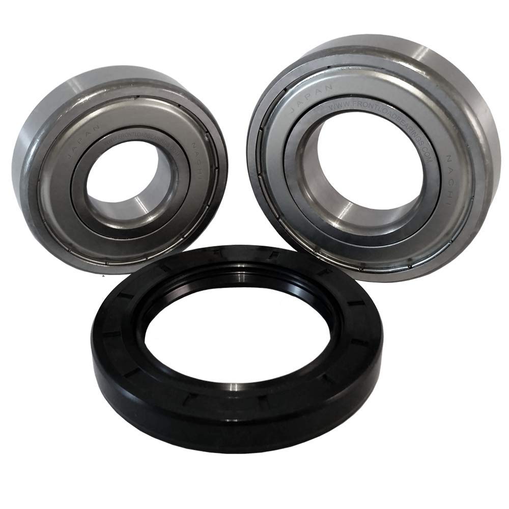 Tub Bearing and Seal Kit with Nachi Bearings Fits GE Tub WH45X20833 (5 Year Replacement Warranty and Link to Full HD How to Videos)
