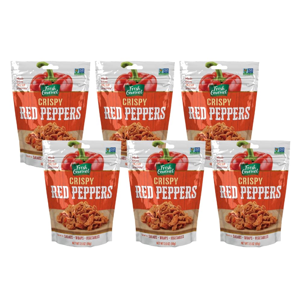Crispy Toppings for Salads by Fresh Gourmet – 3.5 Ounce (Pack of 6)