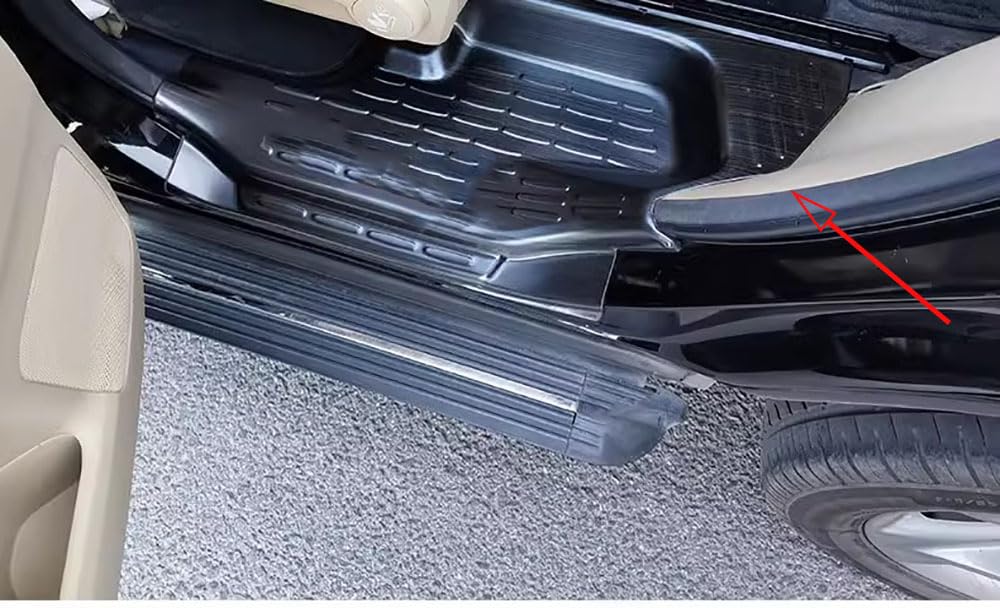 Car Accessories Stainless Steel Inner Door Sill Protector Cover Door Entry Guard Plate Sticker 4PCs Compatible with Toyota — view 2