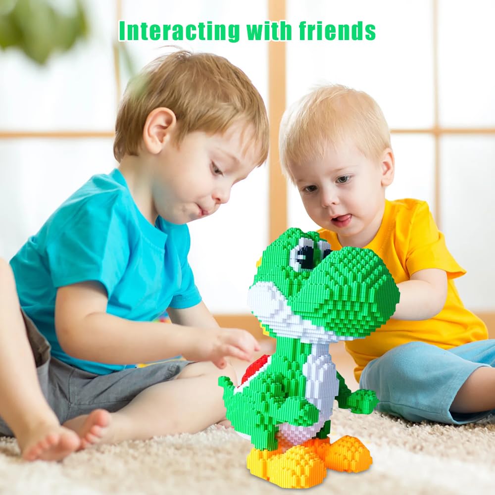 Juego de micro bloques de construcción de 3D, mini cifras de anime, regalos de construcción
