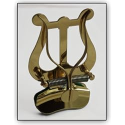 Soundman® Lira para Trompeta, Corneta, Fliscorno - de la abrazadera de la campana de LIRA lacado
