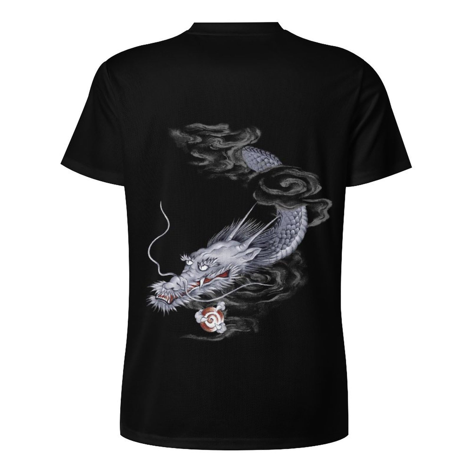 Amazon.co.jp: Tシャツ おもしろ ドラゴン 龍 Tシャツ メンズ 半袖