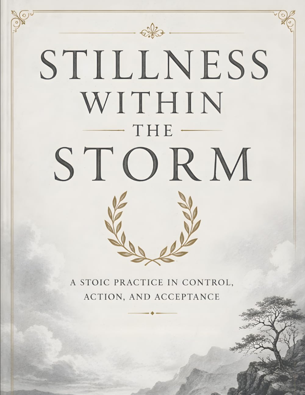 Stillness Within the Storm A Stoic Coloring Book for Adults: A Practice in Control, Action, and Acceptance