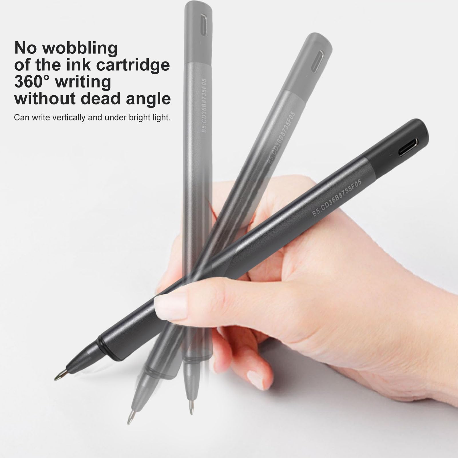 Intelligentes Digitales Stift Notizbuch Set, Wiederaufladbares Bluetooth 5.0 Notizsystem, Synchronisierung von Handschrift mit Digitalem Text, 64 seitiges Punktraster Notizbuch