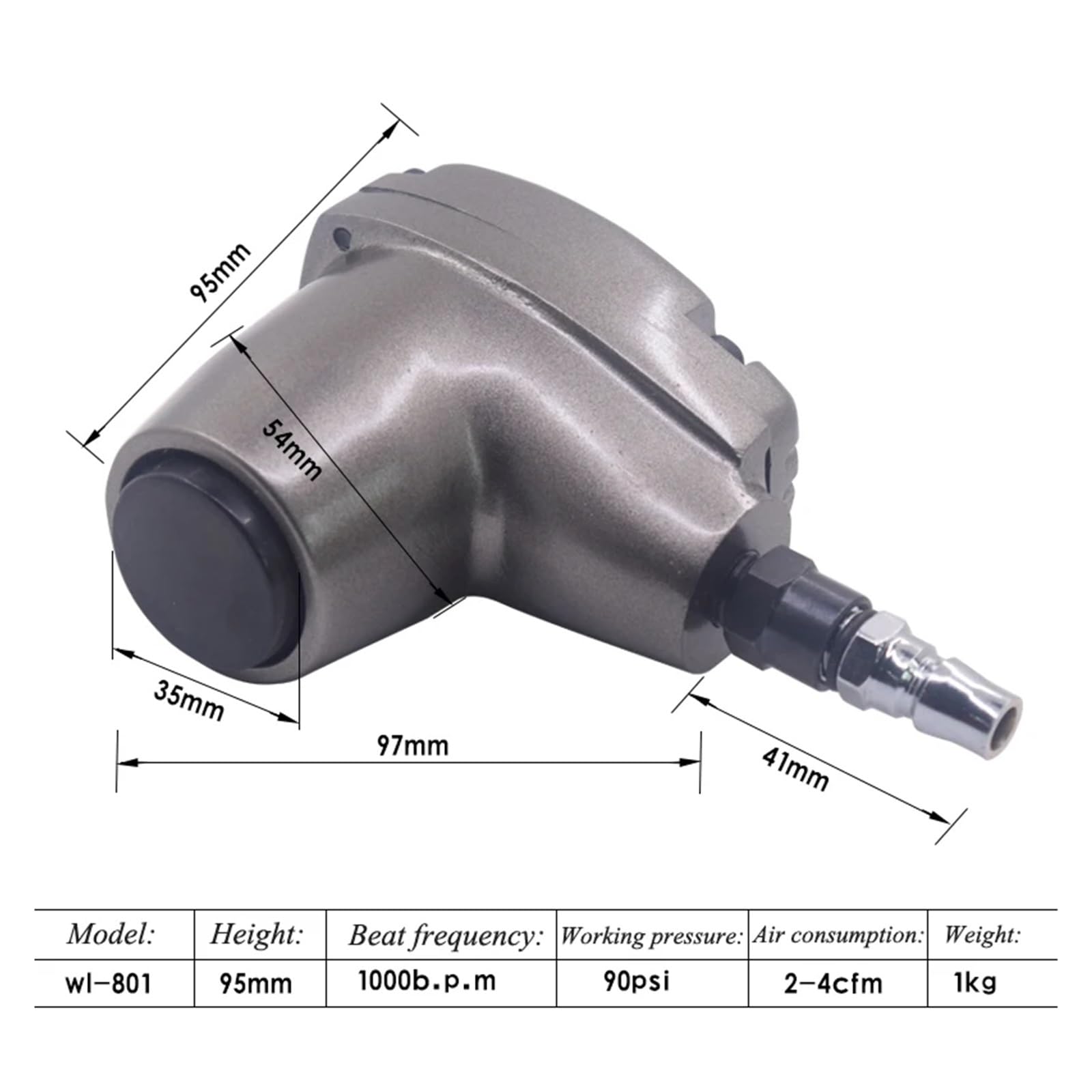 Pneumatyczny młotek do gwoździ Mini pistolet pneumatycznych obróbki drewna Magnetyczny stalowy automatyczny młot udarowy Narzędzie pneumatyczne do obróbki metalu