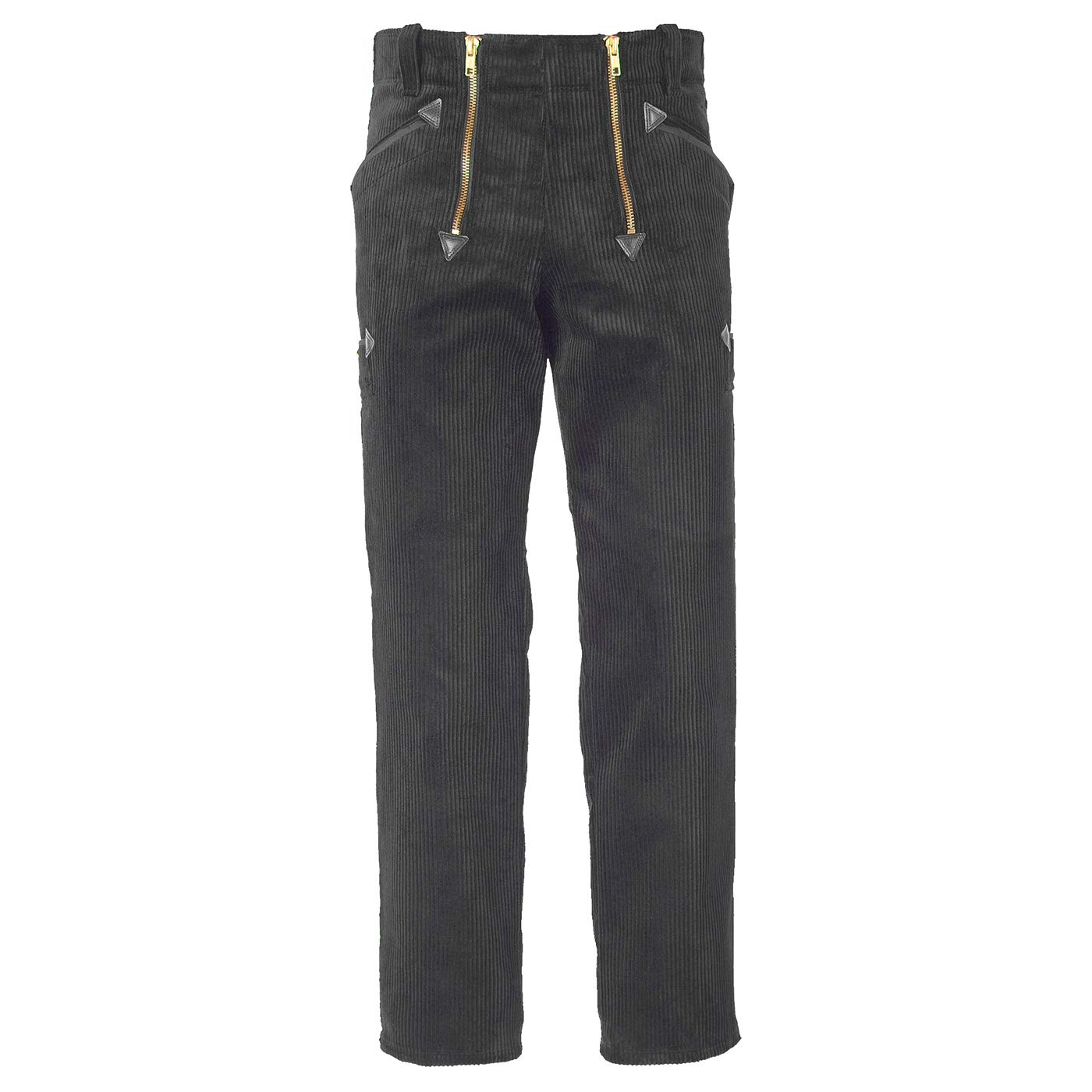 JOB Zunfthose aus Trenkercord gerade Form, Farbe schwarz
