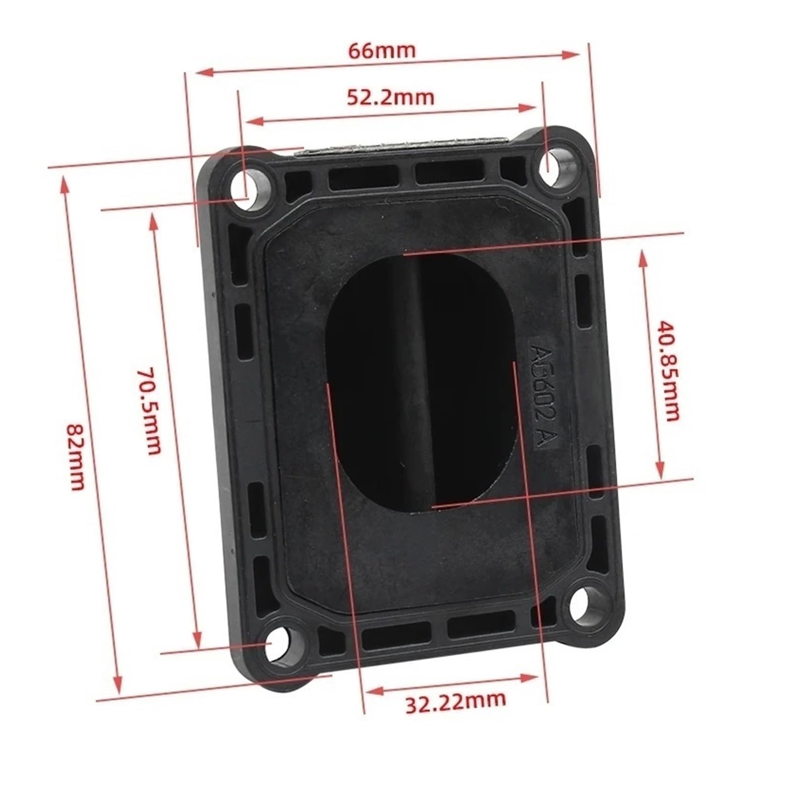 Kit De Valve À Clapet En Fibre Carbone Convient pour Honda CR125 NSR ; Collecteur D'admission Carburateur Siège CLAPET BOITE POUR