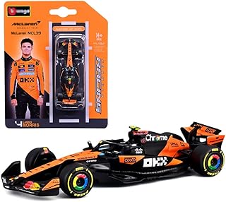 1:64 F1 Model for McLaren F1 2025 MCL39 4# Lando Norris 81# Oscar Piastri Model Collection Race Diecast Car (MCL39 4#)