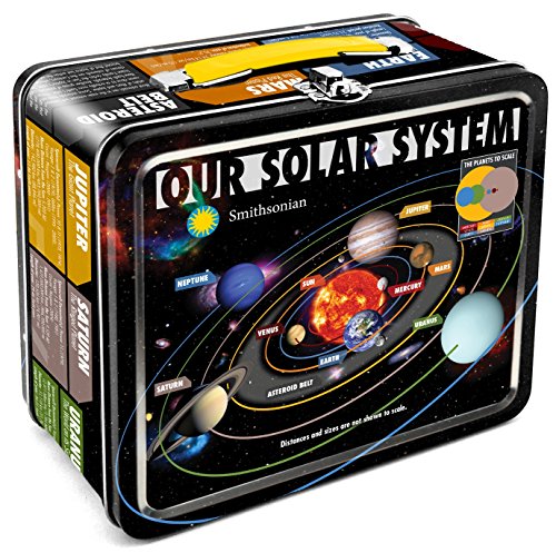 Aquarius Smithsonian Solar System Large Tin Fun Box