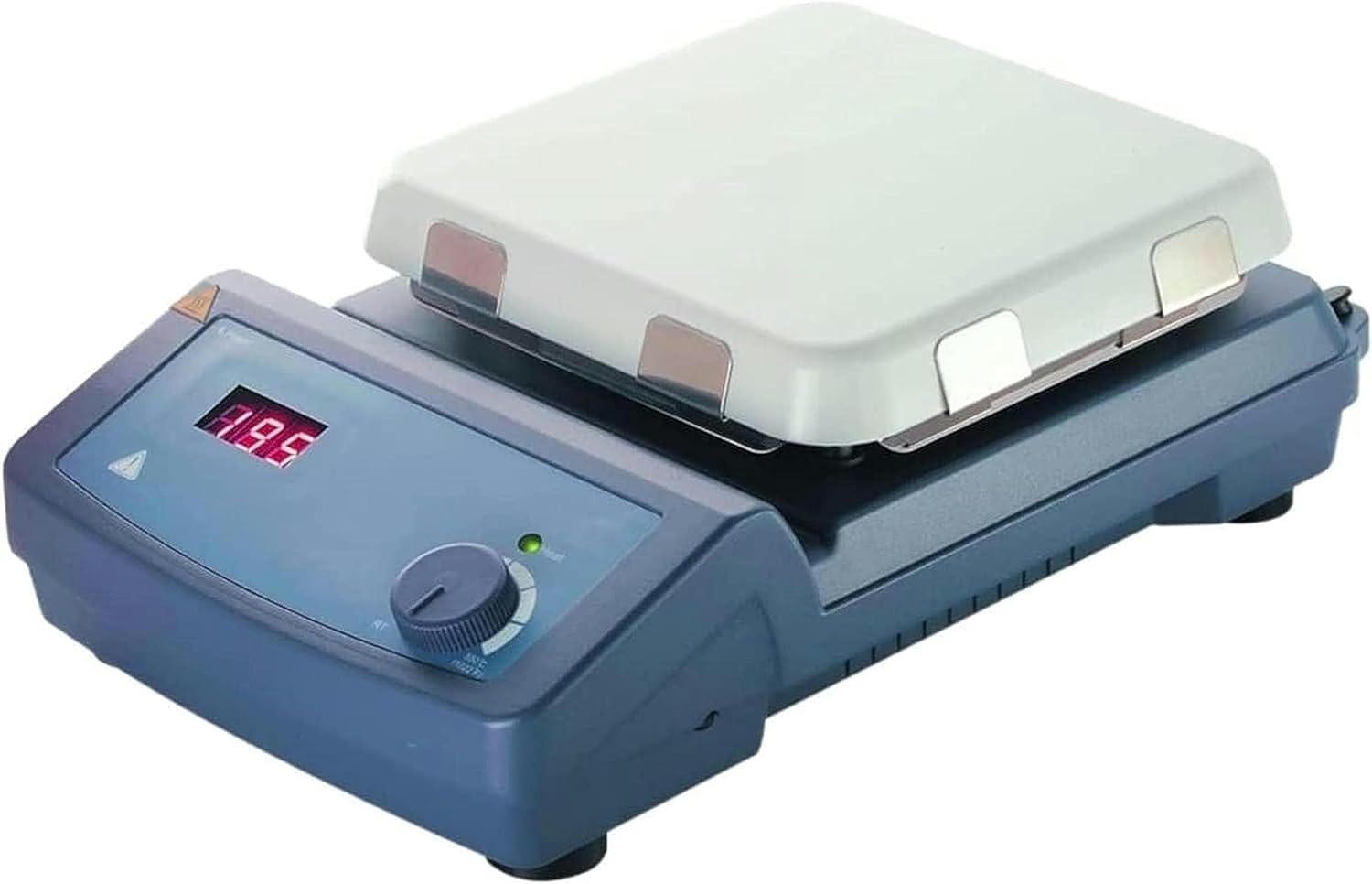 XENITE HP550-S LED Digital 7’’ Square Hotplate, Glass Ceramic Hotplate, Heating Temperature Up to 550°C Portable for Wide USE