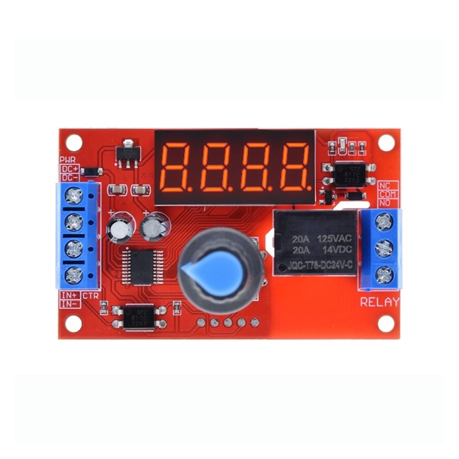 Module de relais temporise 24V pour controler les cycles d'allumage LED