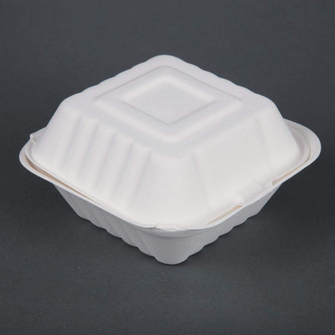Fiesta Green - Scatole per hamburger compostabili, 152 mm, confezione da 500 pezzi