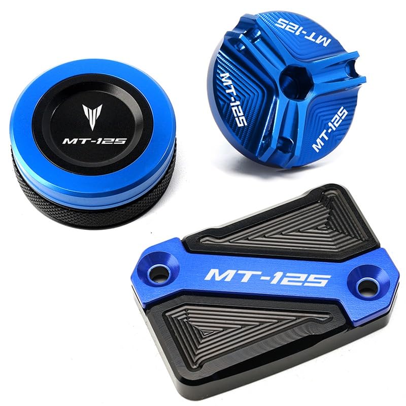 pour Ya&MAHA MT125 MT 125 MT-125 2008-2023 Moto Accessoires Arrière Liquide De Frein Réservoir Bouchon Cylindre Couverture Garde Protecteur