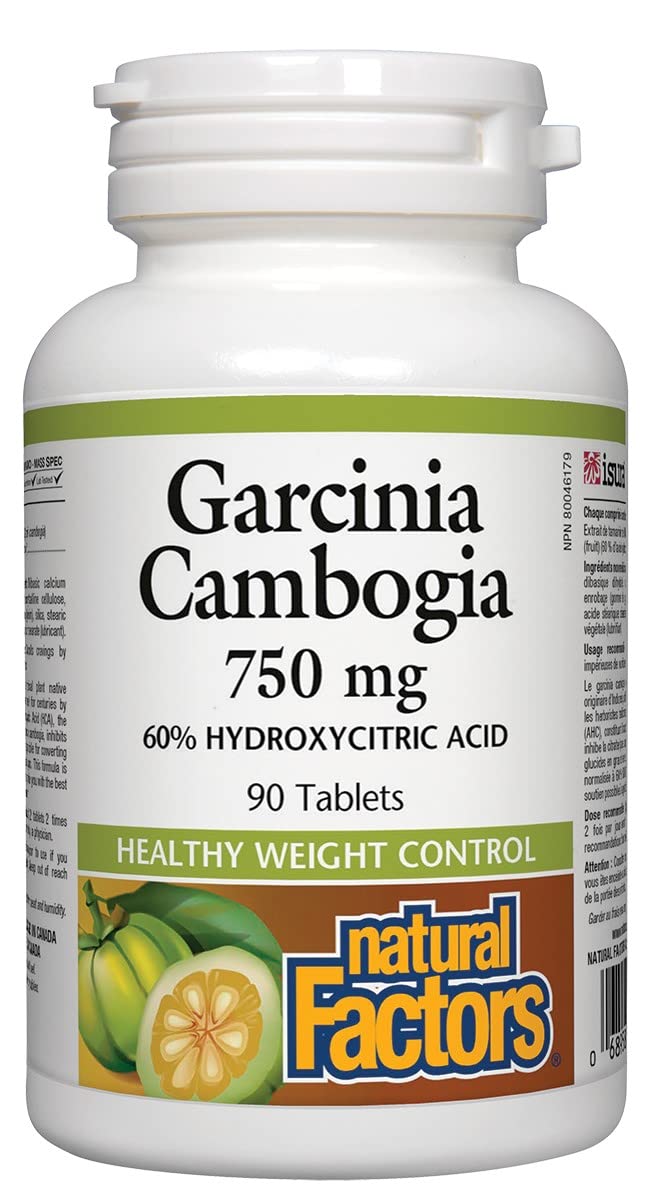 Natural FactorsGarcinia Cambogia 750 Mg, 90 Tablets