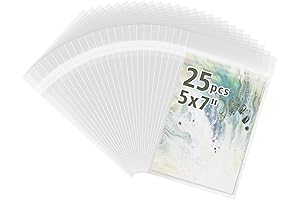 5x7 Plastic Sleeves: Frametory's Acid-Free Photo Sleeves for Lasting Protection