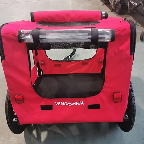 HomVent Remolque de bicicleta para perros remolque de bicicleta para mascotas para perros pequeños y grandes plegable para mascotas carro plegable disponible en Yaxa Colombia