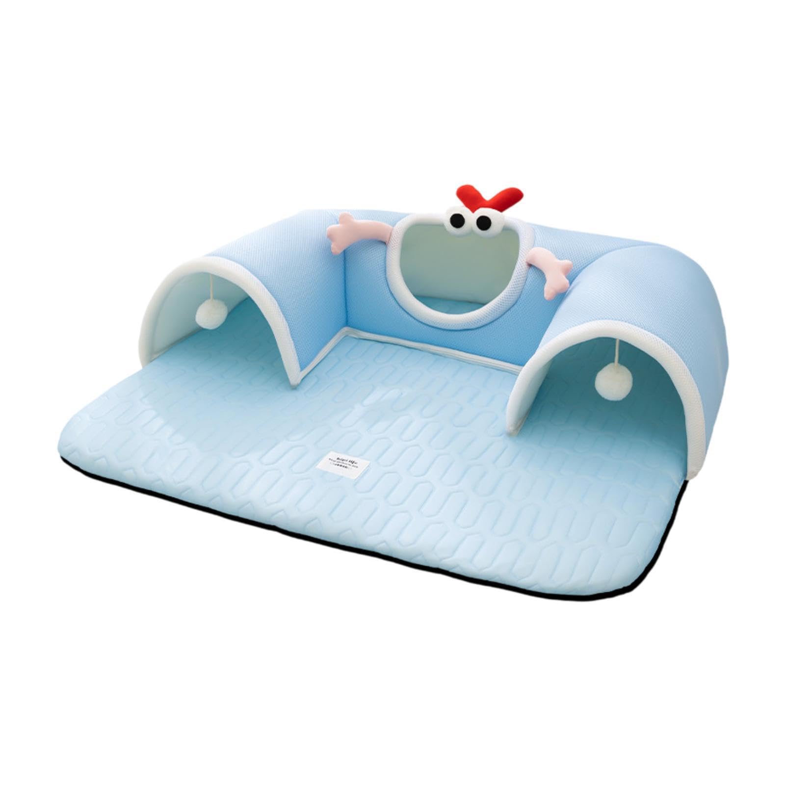 Tunnel Interactif pour Chats et Petits Animaux, avec Tube pour Chatons et Lapins, XL