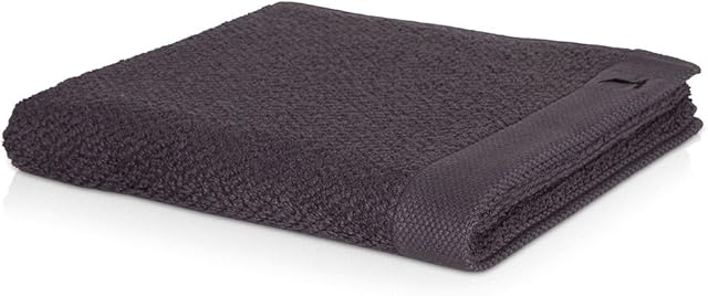möve nowy niezbędny ręcznik dla gości 30 x 50 cm wykonany w 100% z bawełny, grafitowy