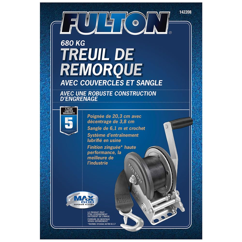 FULTON フルトン XLT ウインチ 1500ポンド 【公式通販】