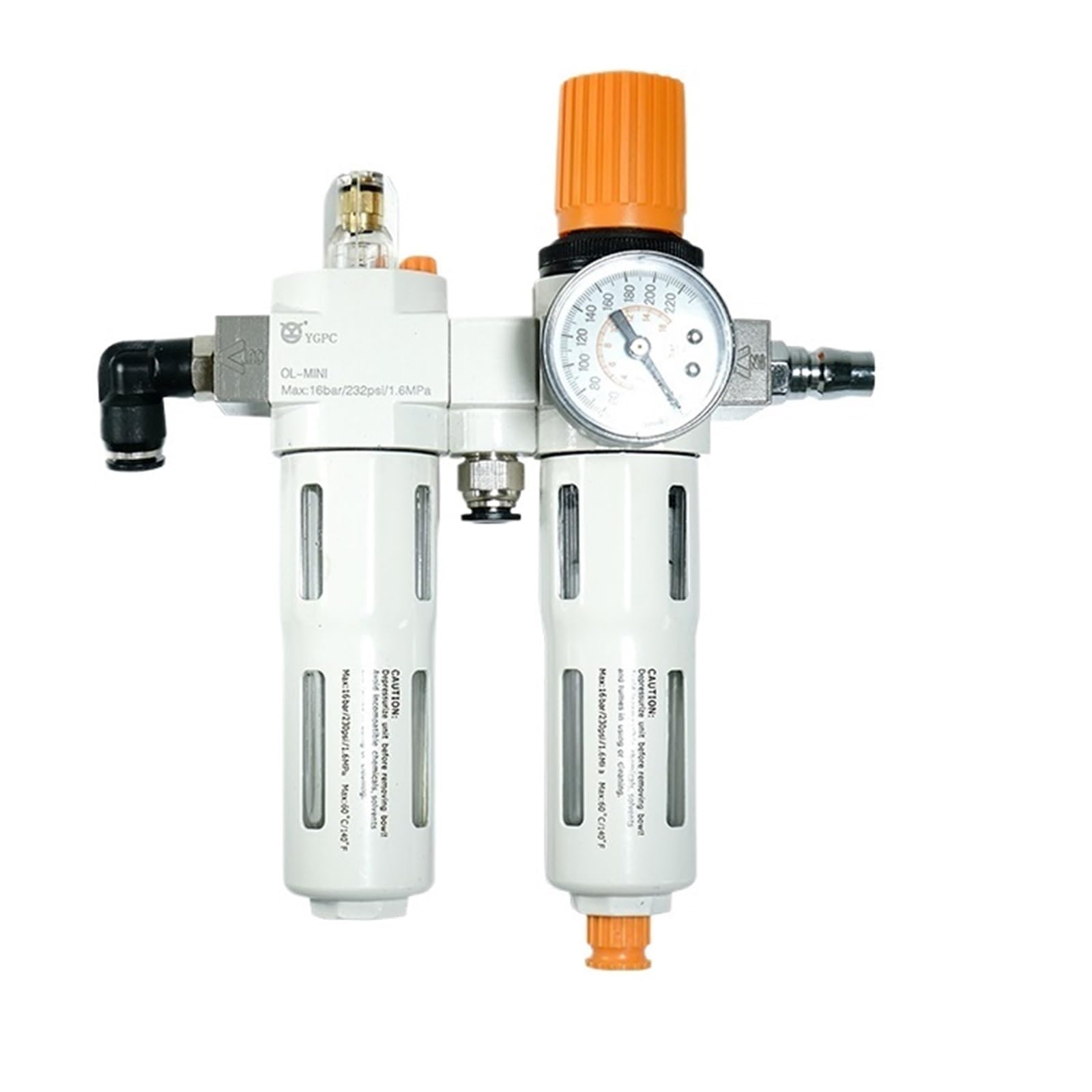 1 unidad de trampa de agua y aceite for cambiador de neumáticos, repuestos, filtro de aire y lubricador combinados.(D)