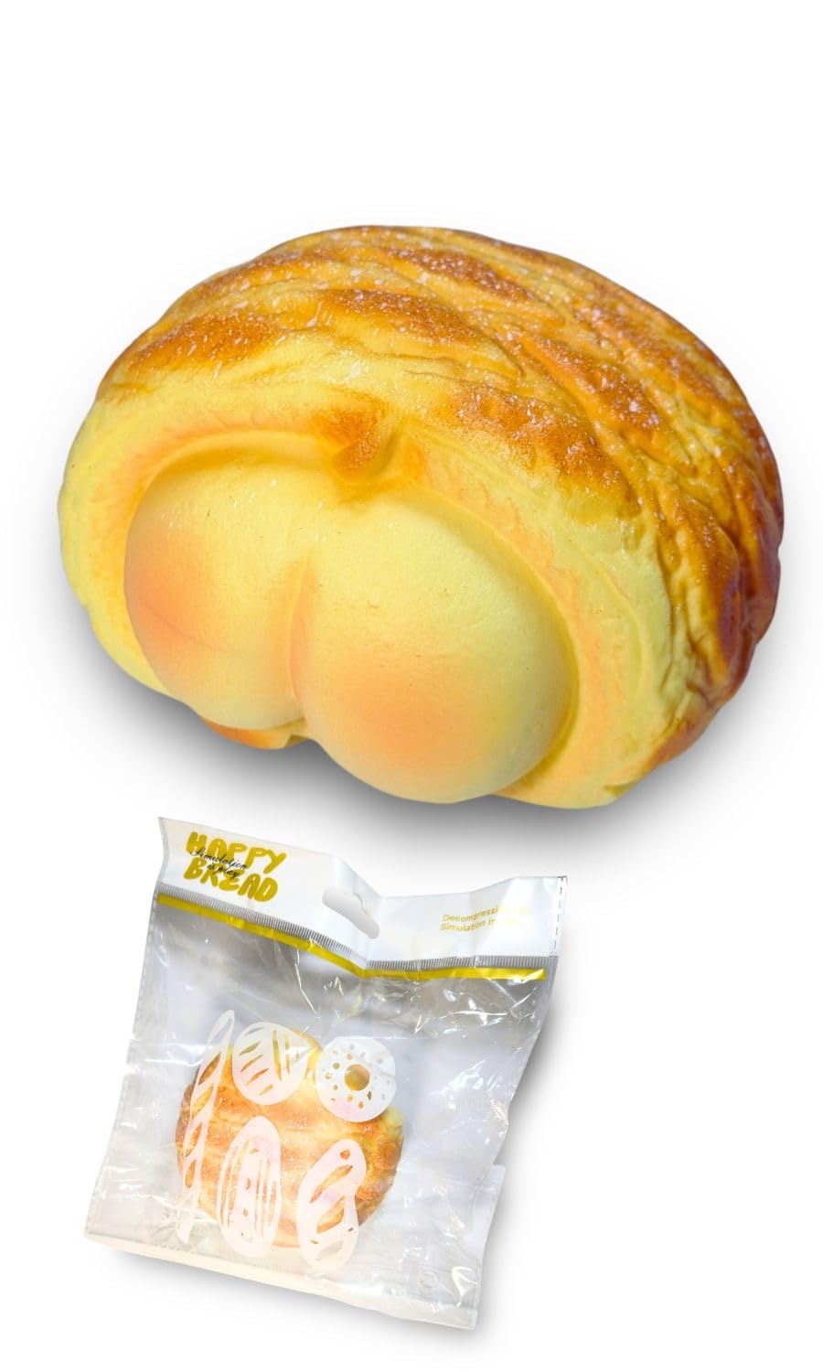 Amazon | Edges42 スクイーズ パン おもちゃ 食品サンプル ストレス