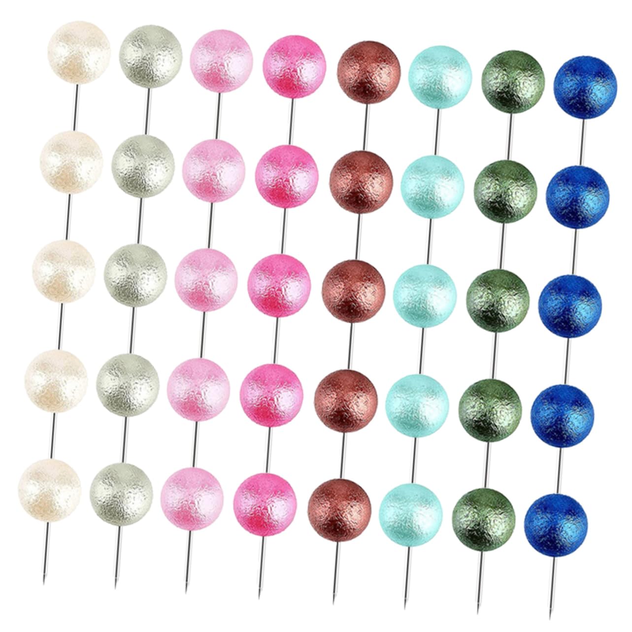 Housoutil 400 Bunte Daumenstecker mit Köpfen Wiederverwendbare Pinnadeln für Karten Korktafeln und Notizen Praktische Stecknadeln für DIY Projekte und Bürobedarf