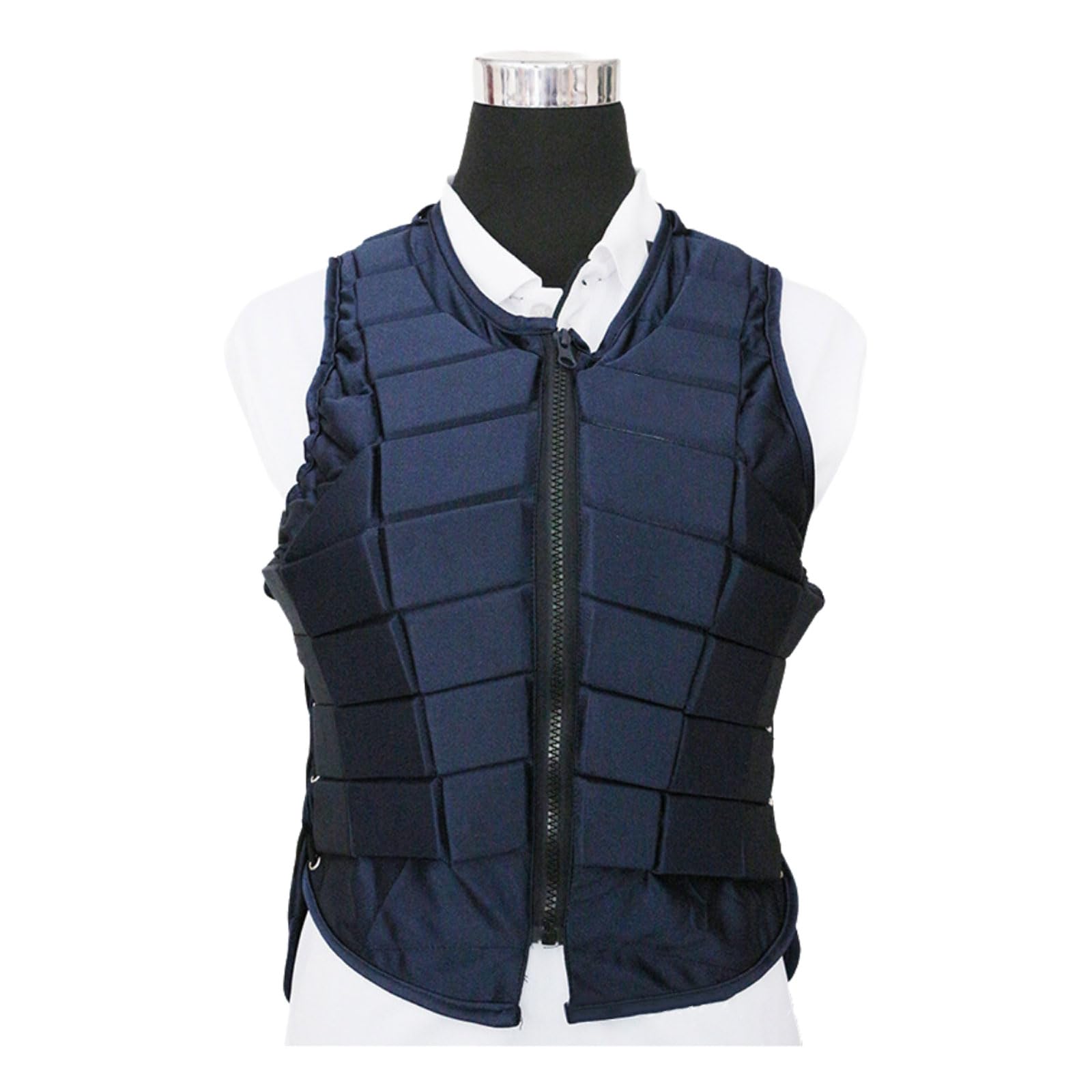 Cómodo Chaleco Protector Seguridad Montar Caballo,Chaleco de protección para equitación,Chaleco Protector para Montar a Caballo,Ajustable,Respirable,para Adultos,Mujeres y Hombres.