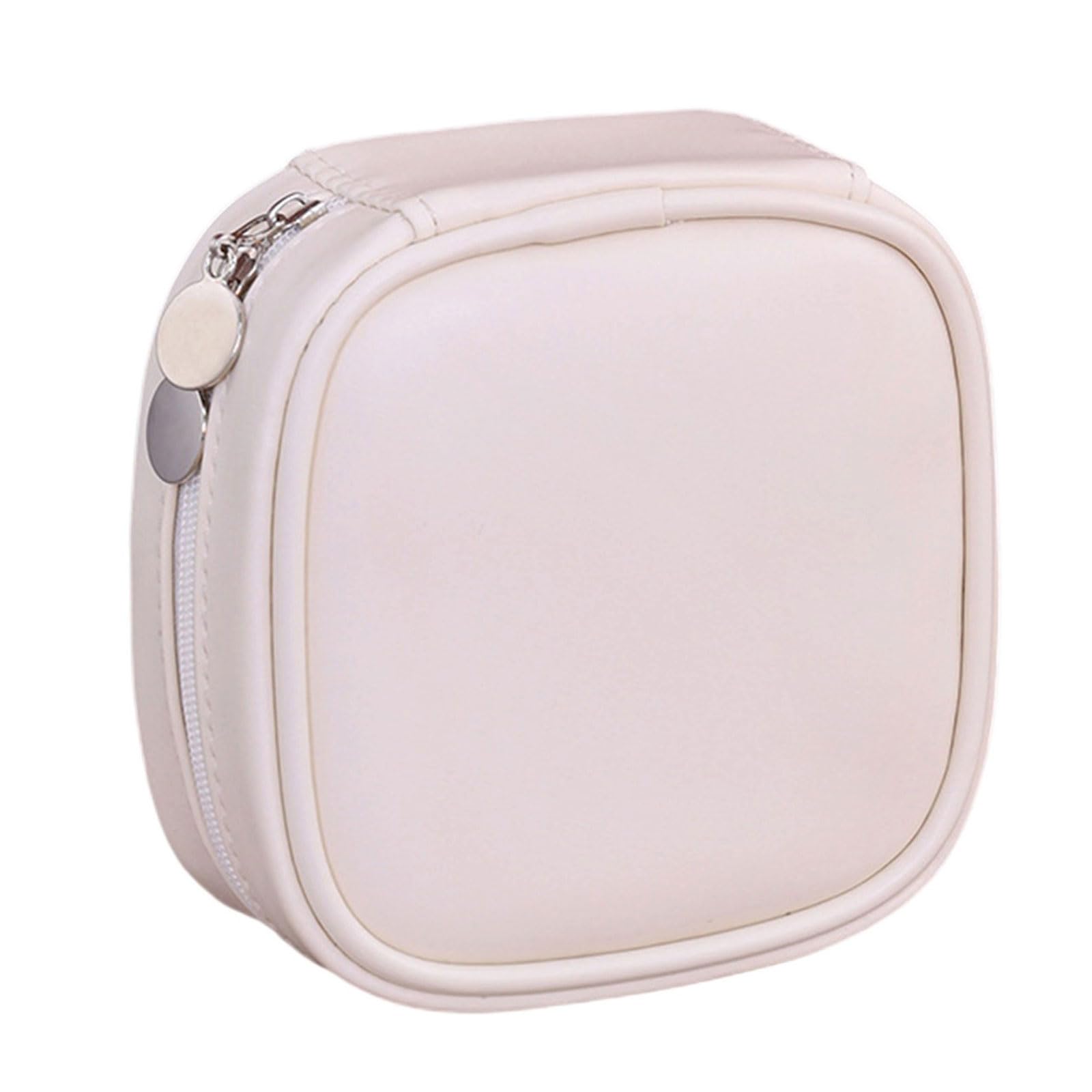 YROHGKPN Multipurpose Pull String Secure Jewelry Pouches for Daily Accessories Storage Leather Case Perfect for Travel or Home Travel Jewelry Organizers Bag