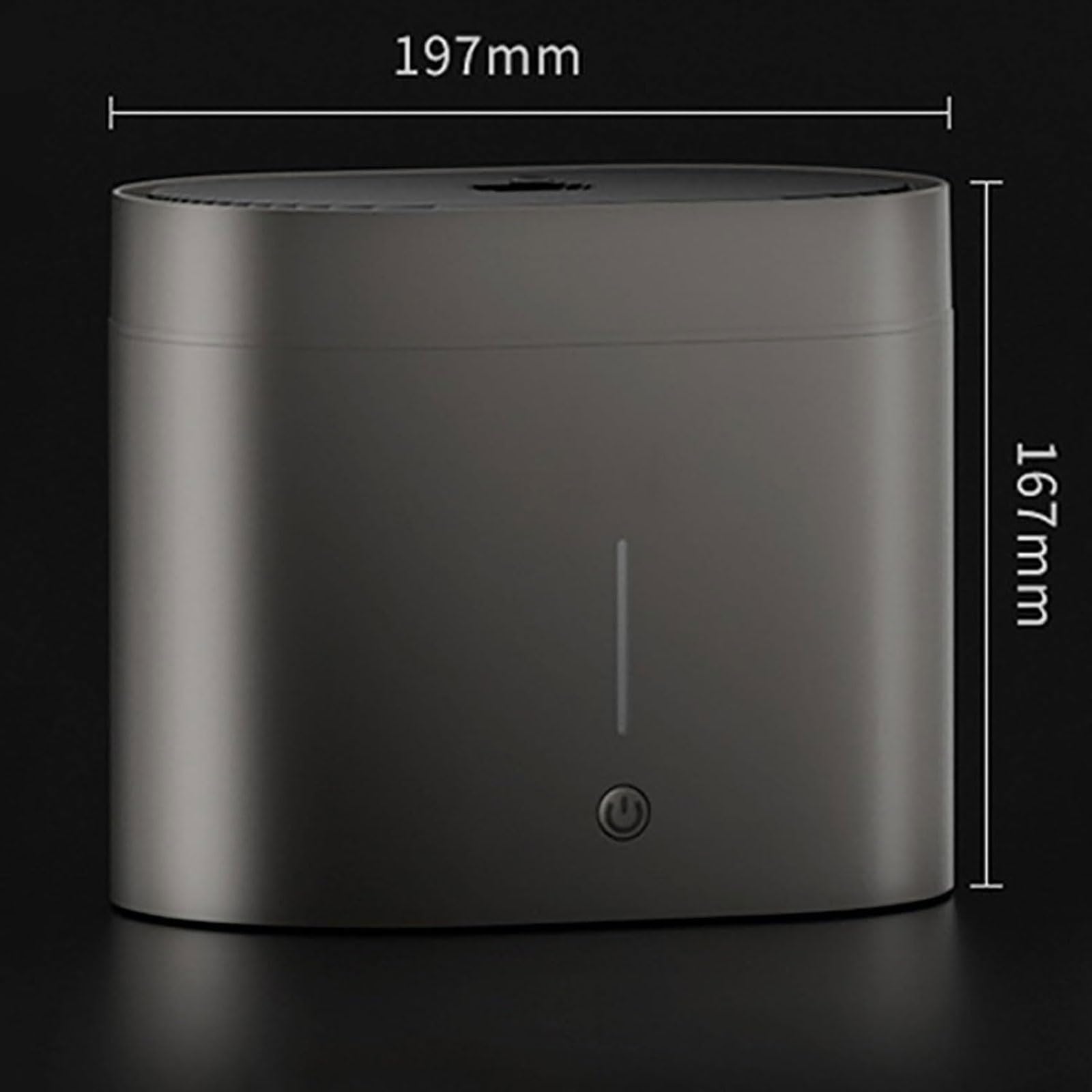 Lavatrice elettrica for bicchieri, lavatazzine da tè, lavabicchieri | Serbatoio da 1,6 litri, scarico a fontana a parete interna a 360°, getti ad alta pressione for tazze da 3-10 cm di