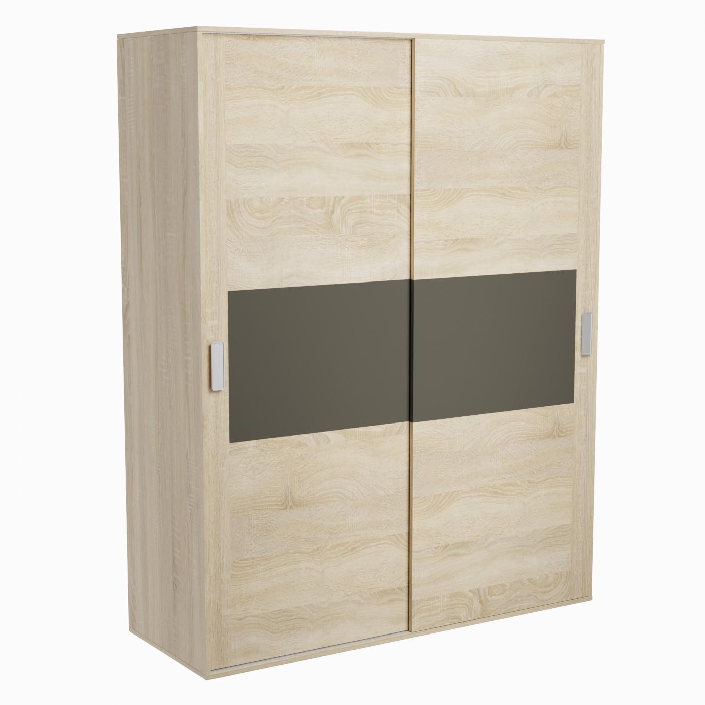 Armario puertas correderas con altillo Oslo de 150 cm, máxima calidad y almacenamiento
