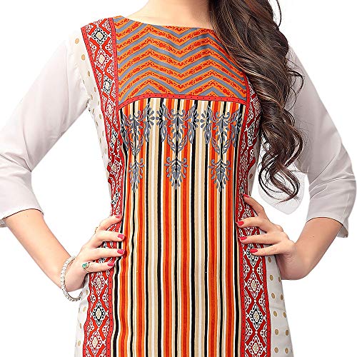 Image of Pinkmint Women's Crepe Regular Kurta