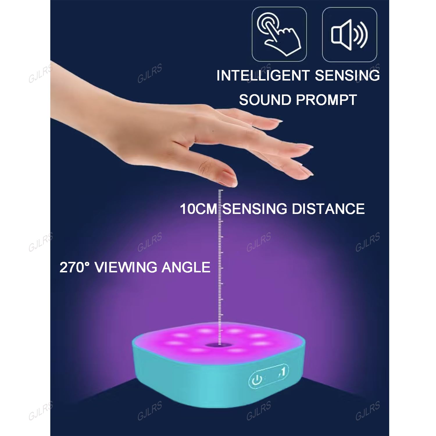 JOSBY Equipo de Entrenamiento de Velocidad de reacción ágil, luz LED de Entrenamiento de reacción y Reflejo de Flash, luz de Entrenamiento de reacción, para Baloncesto, fútbol, ​​Boxeo