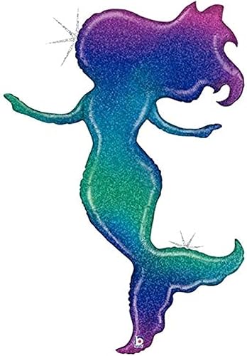 Betallic Globo Mylar con purpurina de 52 pulgadas