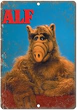 Vintage Alf Extraterrestrial 80s Kid Tv Show Aluminium Metal Tin Sign 8x12 Inch Home Poster Bar Pub Decor