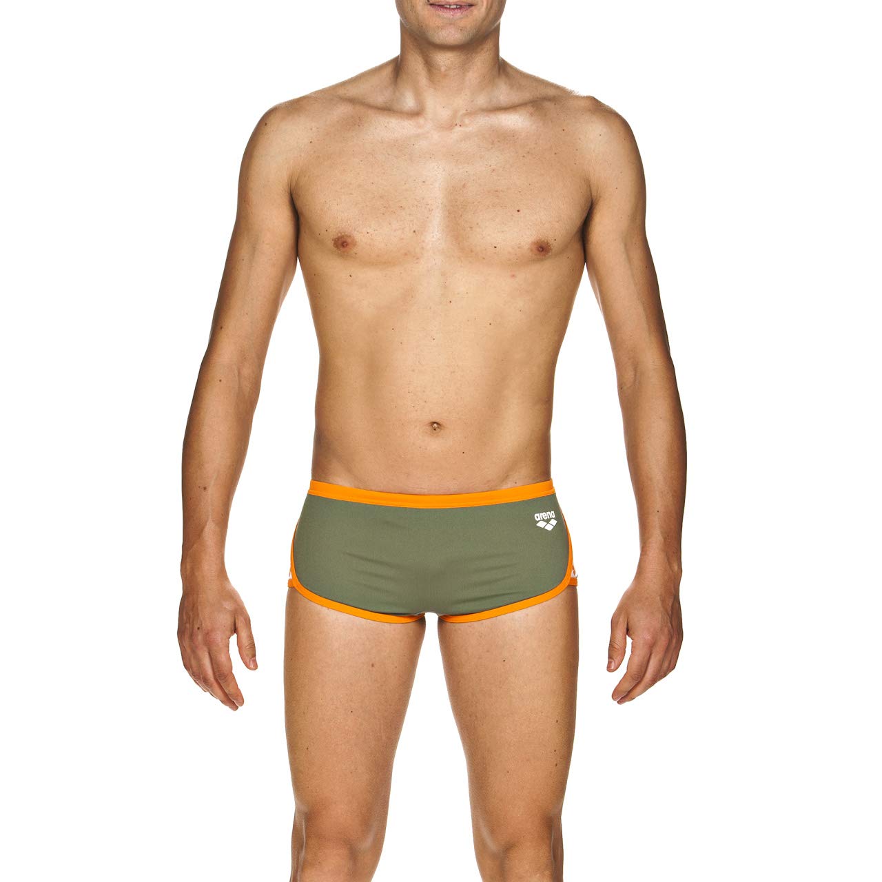 Men's Team Stripe Low Waist MaxLife Swim Short Swimsuit-image-45