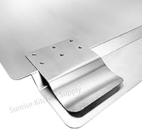 Vista 5 de Protector contra salpicaduras de freidora de acero inoxidable comercial - Universal (1)