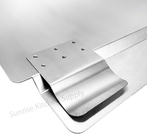 Miniatura 5 de Protector contra salpicaduras de freidora de acero inoxidable comercial - Universal (1)