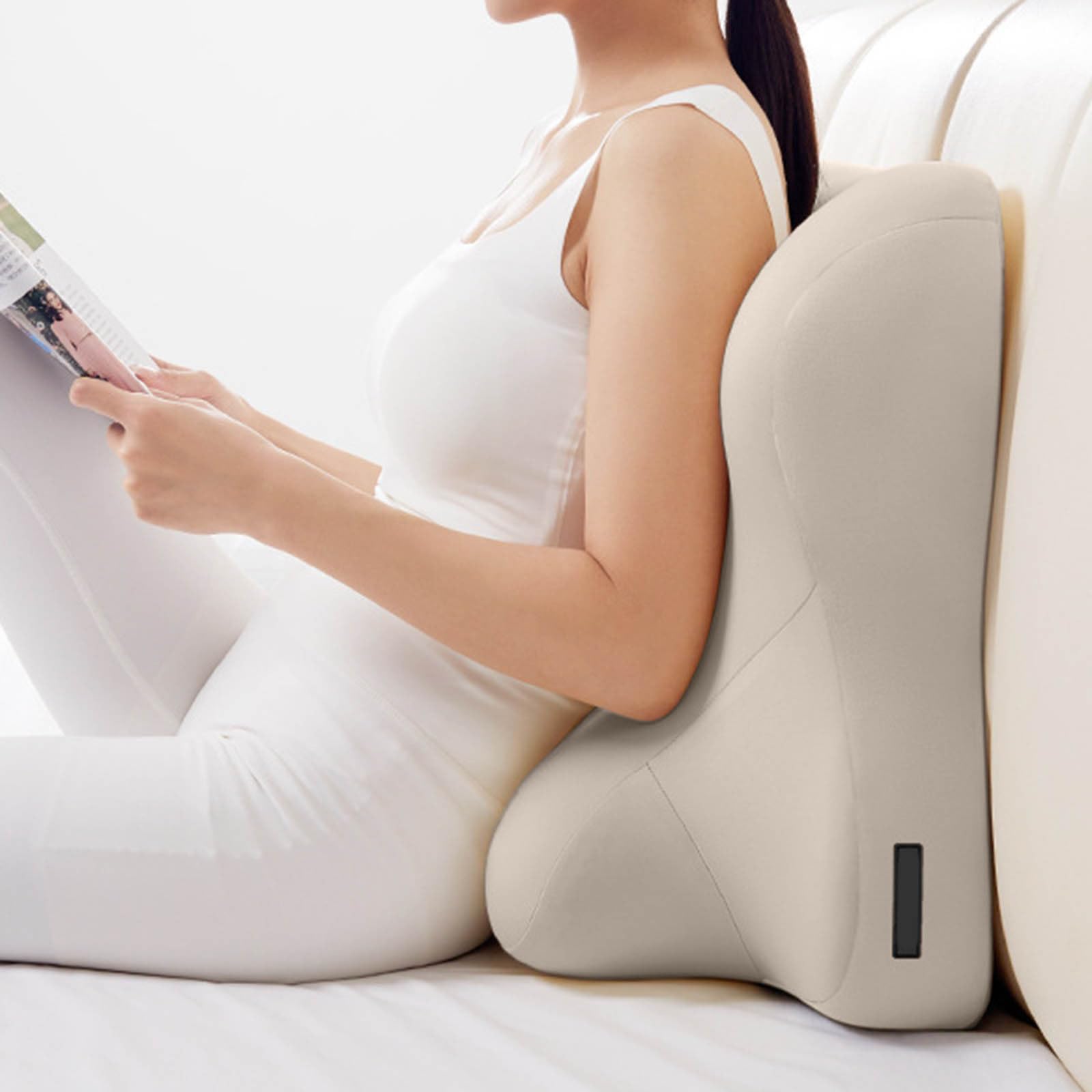 Generisch Cojín ergonómico de seda de hielo 2026 para un apoyo óptimo durante la lectura de masajes en diferentes posiciones (A, talla única)