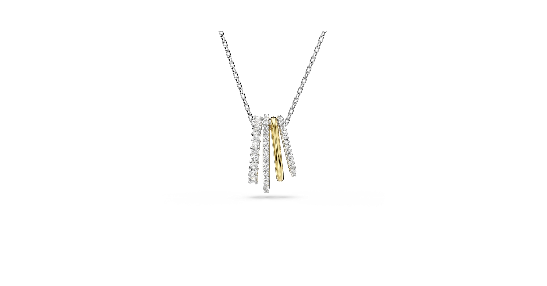 Amazon.com: Swarovski Hyperbola Pendant, Mixed Cuts, Clear