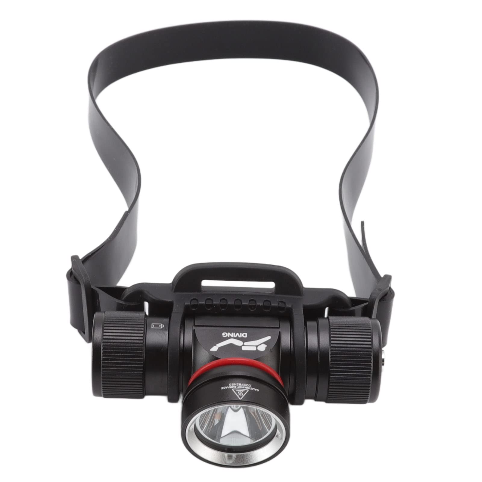Lampe Frontale de Plongée Lumineuse 1000lm, étanche en Alliage